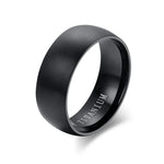 Matte Black Titanium Ring